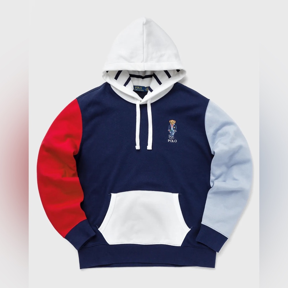 New With Tags Polo Ralph Lauren Multi Color Hoodie Small